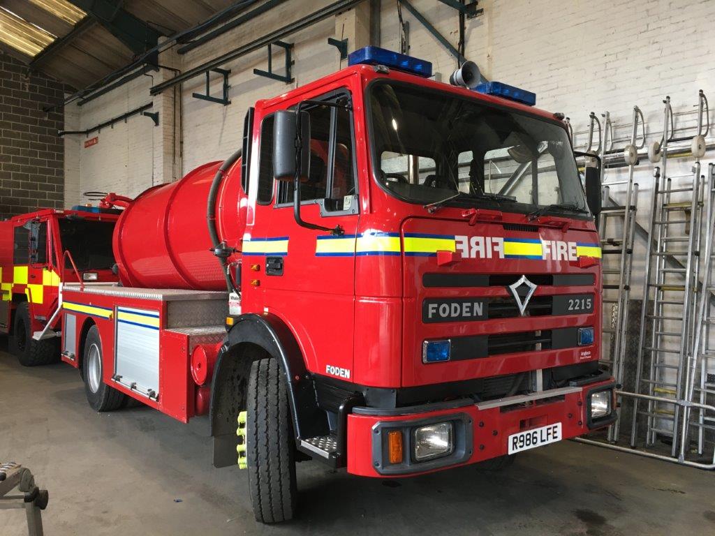 Evems.com - Fire Engines For Sale - Foden Emergency Water Tanker