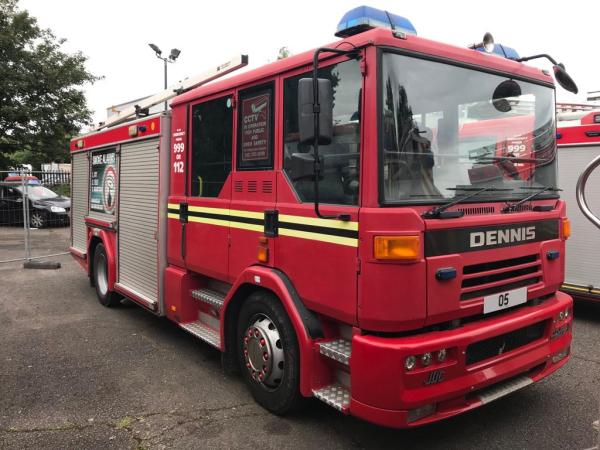 Dennis Sabre XL Water Tender Ladder (Typre B) - Evems Limited - Good quality fire engines for sale